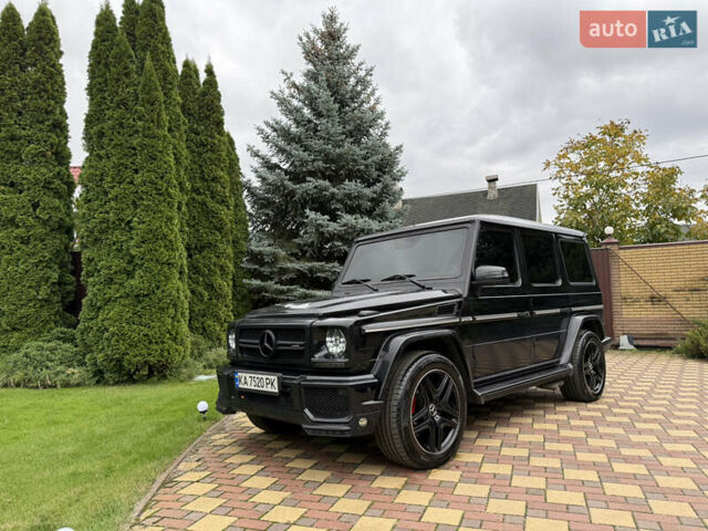 Черный Мерседес Г-Класс, объемом двигателя 4.97 л и пробегом 215 тыс. км за 34000 $, фото 1 на Automoto.ua