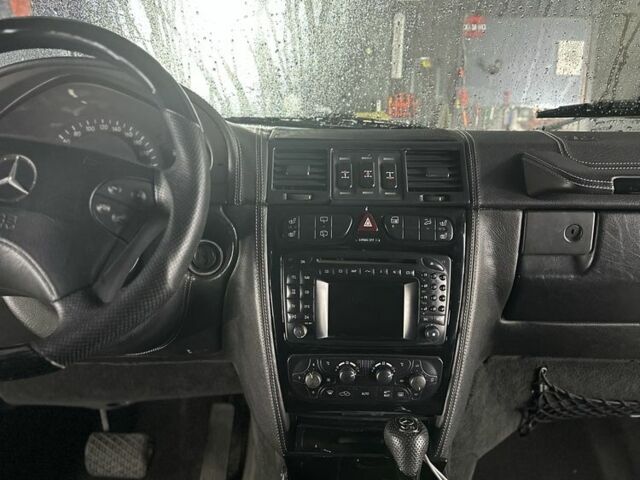 Черный Мерседес Г-Класс, объемом двигателя 5 л и пробегом 140 тыс. км за 13500 $, фото 5 на Automoto.ua