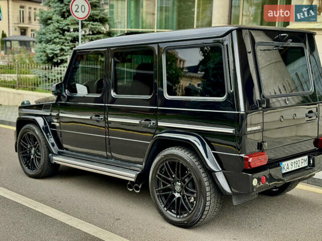 Черный Мерседес Г-Класс, объемом двигателя 5.5 л и пробегом 180 тыс. км за 40000 $, фото 4 на Automoto.ua