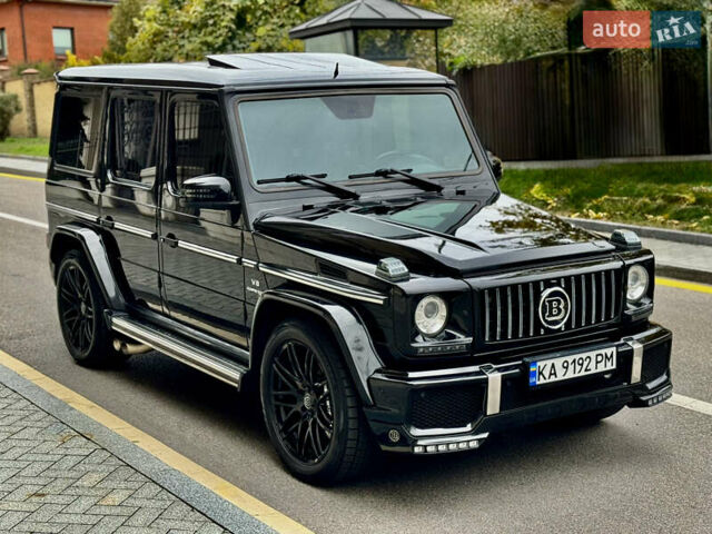 Черный Мерседес Г-Класс, объемом двигателя 5.5 л и пробегом 180 тыс. км за 40000 $, фото 3 на Automoto.ua
