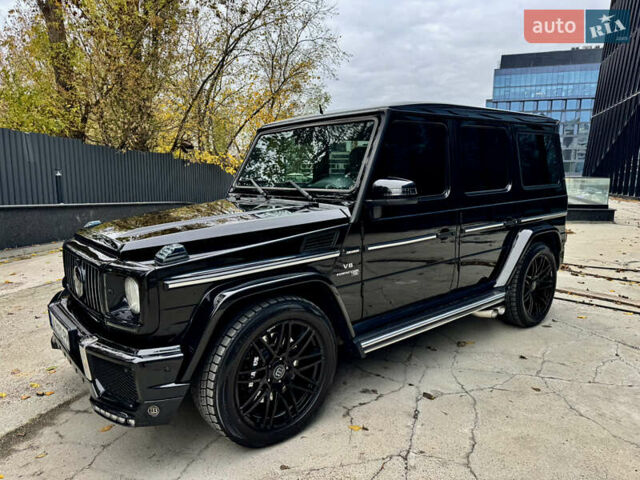 Черный Мерседес Г-Класс, объемом двигателя 5.5 л и пробегом 180 тыс. км за 40000 $, фото 12 на Automoto.ua