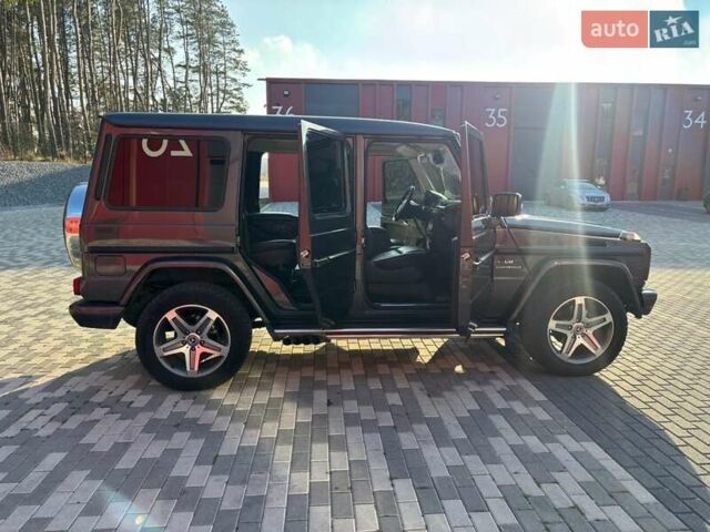 Чорний Мерседес Г-Клас, об'ємом двигуна 4.97 л та пробігом 235 тис. км за 33500 $, фото 16 на Automoto.ua
