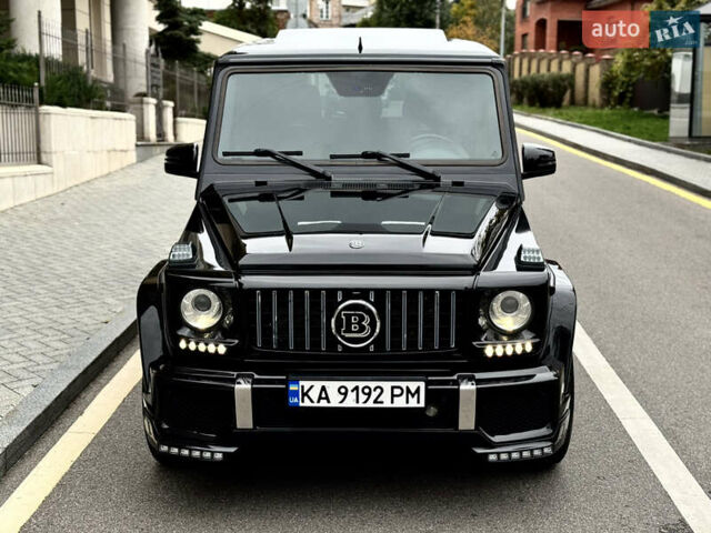 Черный Мерседес Г-Класс, объемом двигателя 5.5 л и пробегом 180 тыс. км за 40000 $, фото 2 на Automoto.ua