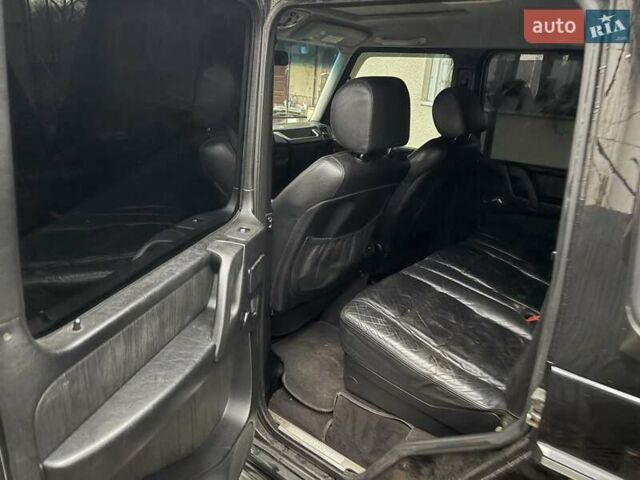 Чорний Мерседес Г-Клас, об'ємом двигуна 4.97 л та пробігом 252 тис. км за 23600 $, фото 8 на Automoto.ua