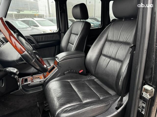 Чорний Мерседес Г-Клас, об'ємом двигуна 5 л та пробігом 98 тис. км за 31690 $, фото 13 на Automoto.ua