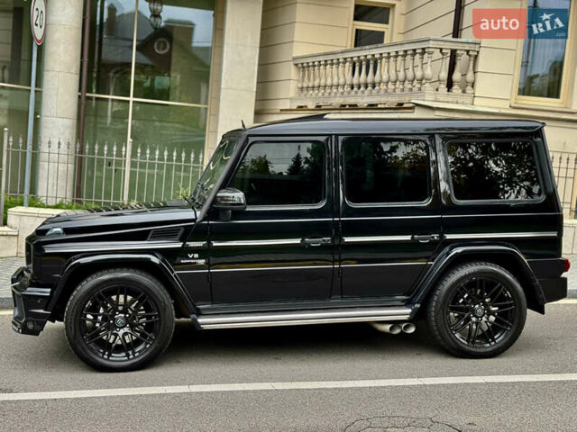 Черный Мерседес Г-Класс, объемом двигателя 5.5 л и пробегом 180 тыс. км за 40000 $, фото 1 на Automoto.ua