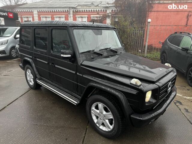Чорний Мерседес Г-Клас, об'ємом двигуна 5 л та пробігом 98 тис. км за 31690 $, фото 10 на Automoto.ua