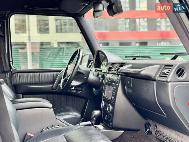 Черный Мерседес Г-Класс, объемом двигателя 5.5 л и пробегом 180 тыс. км за 40000 $, фото 26 на Automoto.ua