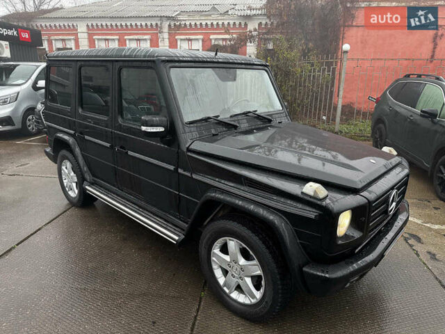 Черный Мерседес Г-Класс, объемом двигателя 5 л и пробегом 98 тыс. км за 31690 $, фото 10 на Automoto.ua