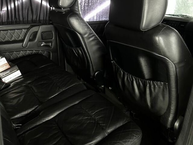 Черный Мерседес Г-Класс, объемом двигателя 5 л и пробегом 140 тыс. км за 13500 $, фото 7 на Automoto.ua