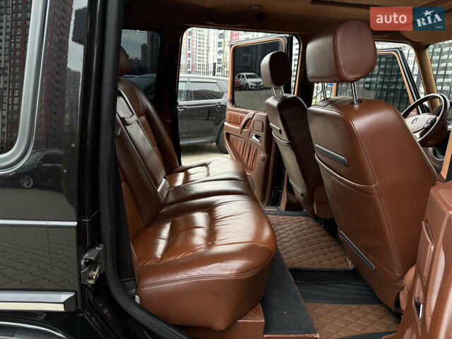 Черный Мерседес Г-Класс, объемом двигателя 5 л и пробегом 210 тыс. км за 29500 $, фото 10 на Automoto.ua