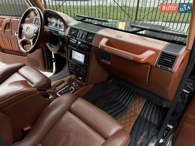 Черный Мерседес Г-Класс, объемом двигателя 5 л и пробегом 210 тыс. км за 29500 $, фото 11 на Automoto.ua