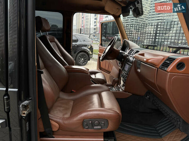 Черный Мерседес Г-Класс, объемом двигателя 5 л и пробегом 210 тыс. км за 29500 $, фото 12 на Automoto.ua