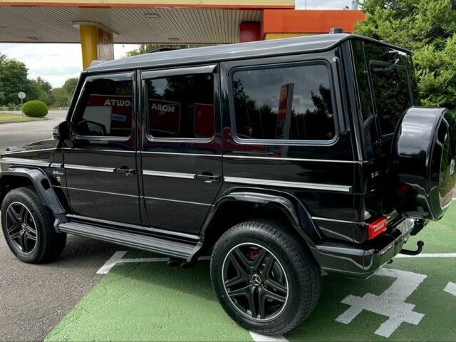 Черный Мерседес Г-Класс, объемом двигателя 5.5 л и пробегом 240 тыс. км за 35000 $, фото 4 на Automoto.ua