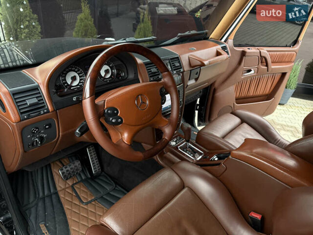 Черный Мерседес Г-Класс, объемом двигателя 5 л и пробегом 210 тыс. км за 29500 $, фото 6 на Automoto.ua