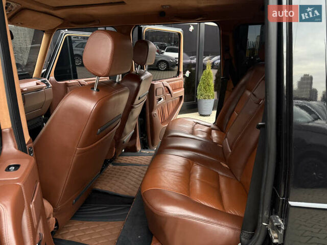 Черный Мерседес Г-Класс, объемом двигателя 5 л и пробегом 210 тыс. км за 29500 $, фото 9 на Automoto.ua