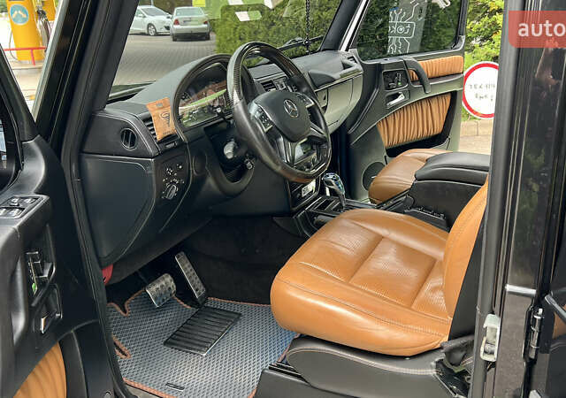 Черный Мерседес Г-Класс, объемом двигателя 5.5 л и пробегом 240 тыс. км за 40000 $, фото 5 на Automoto.ua