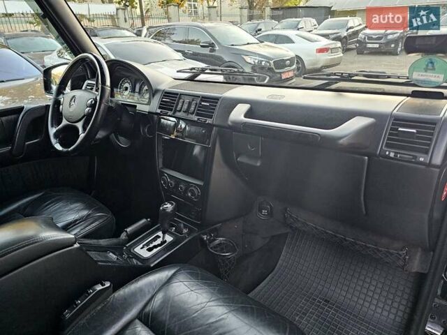 Чорний Мерседес Г-Клас, об'ємом двигуна 5.44 л та пробігом 196 тис. км за 27777 $, фото 20 на Automoto.ua