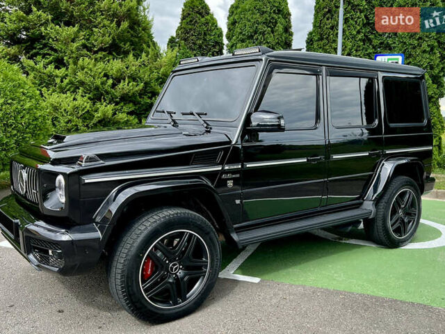 Черный Мерседес Г-Класс, объемом двигателя 5.5 л и пробегом 240 тыс. км за 40000 $, фото 1 на Automoto.ua