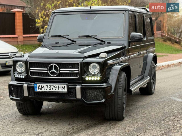 Черный Мерседес Г-Класс, объемом двигателя 5 л и пробегом 238 тыс. км за 33500 $, фото 1 на Automoto.ua