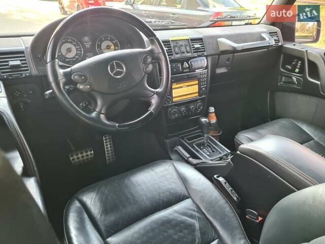 Чорний Мерседес Г-Клас, об'ємом двигуна 5.5 л та пробігом 170 тис. км за 33750 $, фото 8 на Automoto.ua
