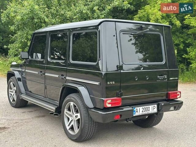 Черный Мерседес Г-Класс, объемом двигателя 5.5 л и пробегом 136 тыс. км за 42000 $, фото 8 на Automoto.ua