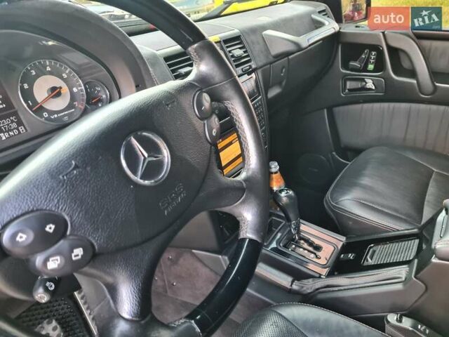 Чорний Мерседес Г-Клас, об'ємом двигуна 5.5 л та пробігом 170 тис. км за 33750 $, фото 17 на Automoto.ua