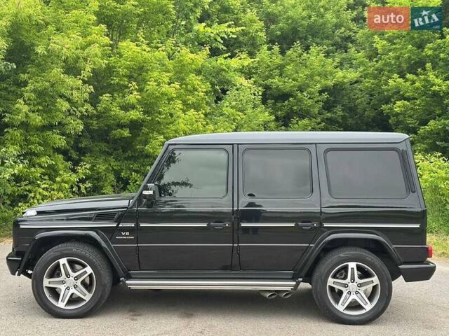 Черный Мерседес Г-Класс, объемом двигателя 5.5 л и пробегом 136 тыс. км за 42000 $, фото 2 на Automoto.ua