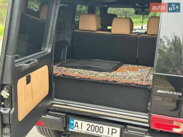 Черный Мерседес Г-Класс, объемом двигателя 5.5 л и пробегом 136 тыс. км за 42000 $, фото 13 на Automoto.ua