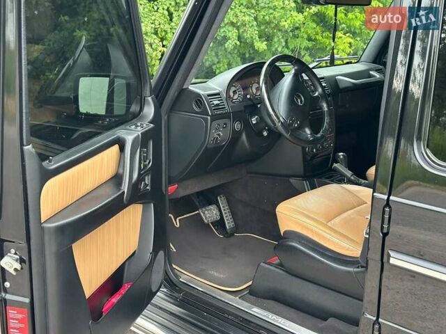 Черный Мерседес Г-Класс, объемом двигателя 5.5 л и пробегом 136 тыс. км за 42000 $, фото 10 на Automoto.ua