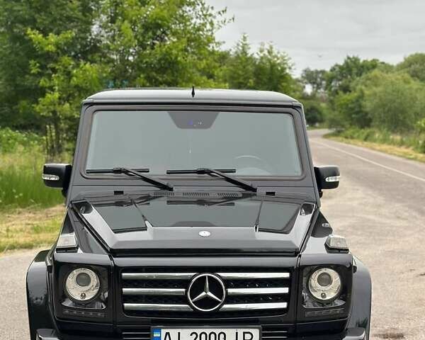 Черный Мерседес Г-Класс, объемом двигателя 5.5 л и пробегом 136 тыс. км за 42000 $, фото 1 на Automoto.ua