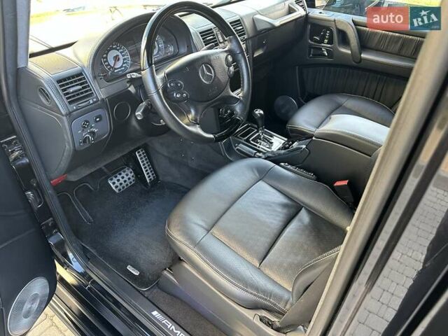 Черный Мерседес Г-Класс, объемом двигателя 5.5 л и пробегом 156 тыс. км за 37999 $, фото 26 на Automoto.ua