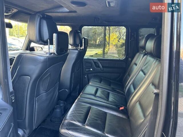 Черный Мерседес Г-Класс, объемом двигателя 5.5 л и пробегом 156 тыс. км за 37999 $, фото 31 на Automoto.ua