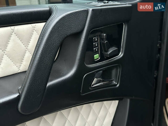 Чорний Мерседес Г-Клас, об'ємом двигуна 5.5 л та пробігом 176 тис. км за 37900 $, фото 30 на Automoto.ua