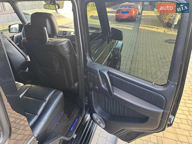 Черный Мерседес Г-Класс, объемом двигателя 5.5 л и пробегом 156 тыс. км за 37999 $, фото 37 на Automoto.ua