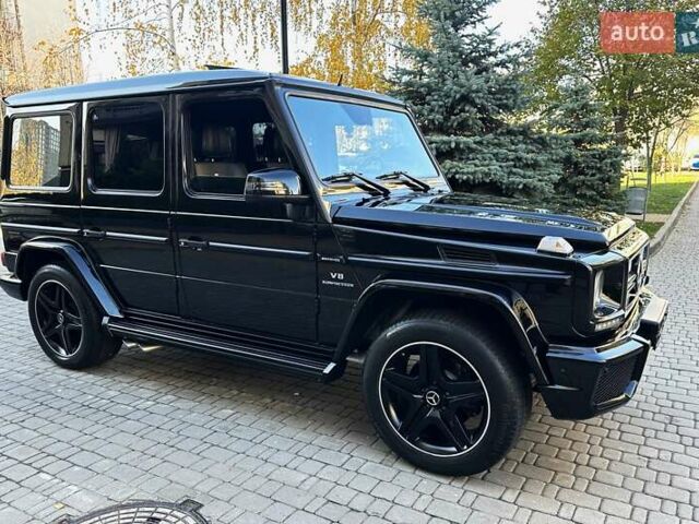 Черный Мерседес Г-Класс, объемом двигателя 5.5 л и пробегом 156 тыс. км за 37999 $, фото 12 на Automoto.ua