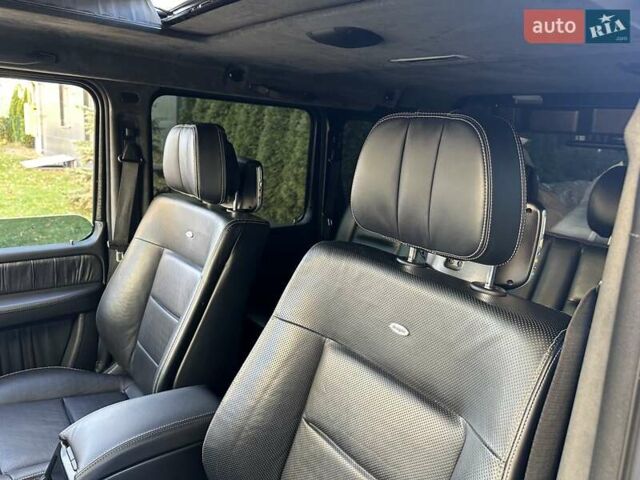 Черный Мерседес Г-Класс, объемом двигателя 5.5 л и пробегом 156 тыс. км за 37999 $, фото 27 на Automoto.ua