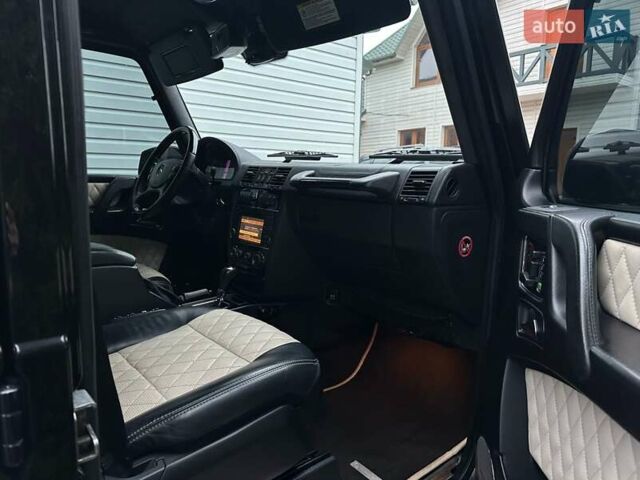 Чорний Мерседес Г-Клас, об'ємом двигуна 5.5 л та пробігом 176 тис. км за 37900 $, фото 17 на Automoto.ua