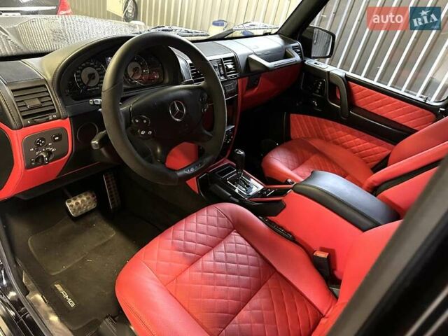 Черный Мерседес Г-Класс, объемом двигателя 5.4 л и пробегом 155 тыс. км за 43000 $, фото 18 на Automoto.ua