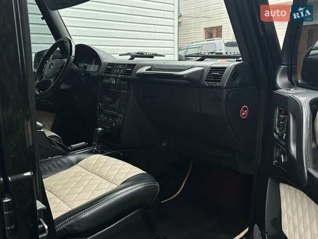 Чорний Мерседес Г-Клас, об'ємом двигуна 5.5 л та пробігом 176 тис. км за 37900 $, фото 53 на Automoto.ua