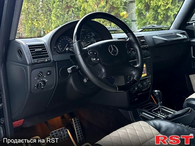 Черный Мерседес Г-Класс, объемом двигателя 5.5 л и пробегом 176 тыс. км за 37900 $, фото 6 на Automoto.ua