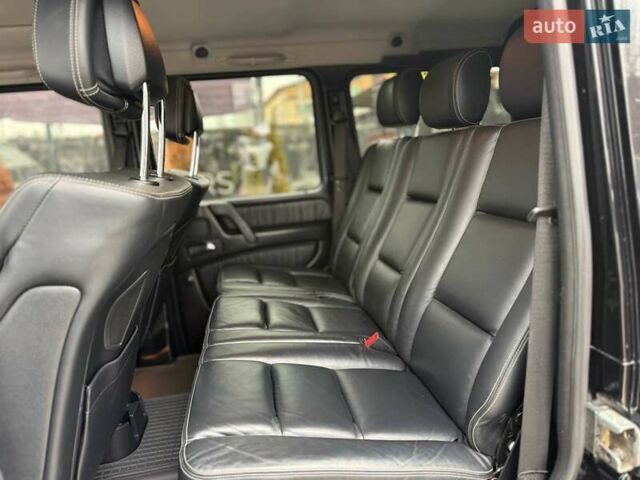 Чорний Мерседес Г-Клас, об'ємом двигуна 5.5 л та пробігом 181 тис. км за 42500 $, фото 33 на Automoto.ua