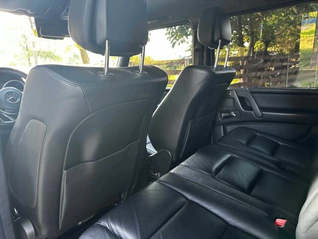 Черный Мерседес Г-Класс, объемом двигателя 5.5 л и пробегом 165 тыс. км за 46390 $, фото 22 на Automoto.ua