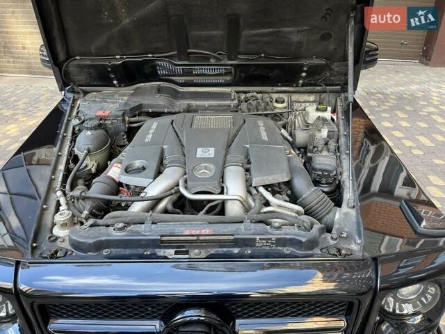 Черный Мерседес Г-Класс, объемом двигателя 5.5 л и пробегом 145 тыс. км за 49500 $, фото 25 на Automoto.ua