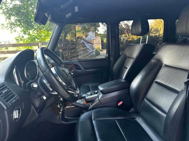 Черный Мерседес Г-Класс, объемом двигателя 5.5 л и пробегом 165 тыс. км за 46390 $, фото 20 на Automoto.ua