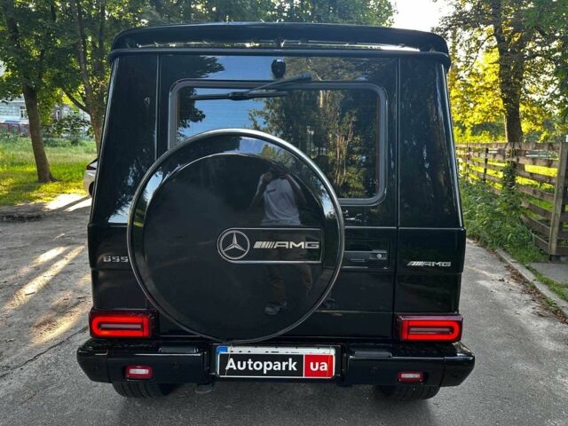 Черный Мерседес Г-Класс, объемом двигателя 5.5 л и пробегом 165 тыс. км за 46390 $, фото 4 на Automoto.ua