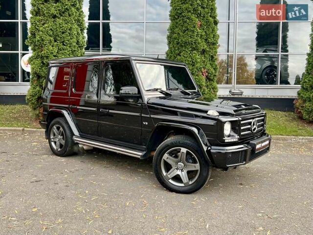 Черный Мерседес Г-Класс, объемом двигателя 4 л и пробегом 123 тыс. км за 67777 $, фото 2 на Automoto.ua