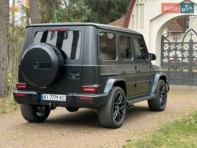Черный Мерседес Г-Класс, объемом двигателя 4 л и пробегом 66 тыс. км за 169000 $, фото 52 на Automoto.ua