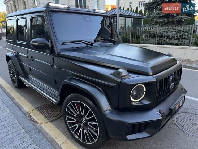 Черный Мерседес Г-Класс, объемом двигателя 4 л и пробегом 87 тыс. км за 230000 $, фото 14 на Automoto.ua