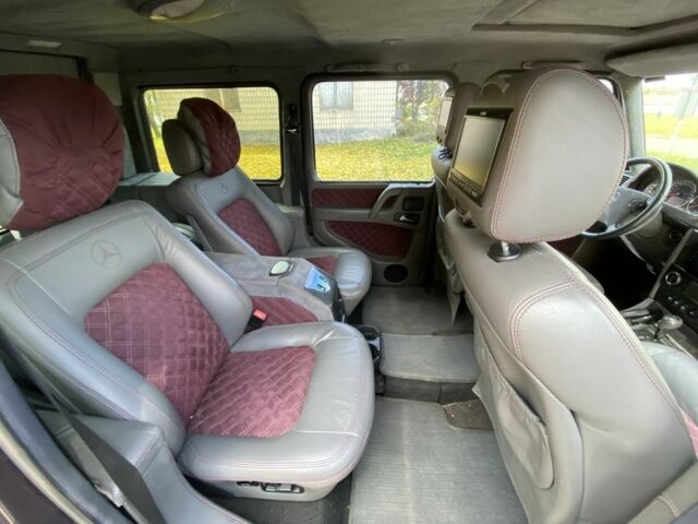 Фиолетовый Мерседес Г-Класс, объемом двигателя 5 л и пробегом 242 тыс. км за 18500 $, фото 17 на Automoto.ua